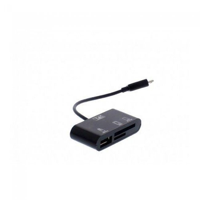 Tnb Multilector OTG Micro USB + Lector Micro SD