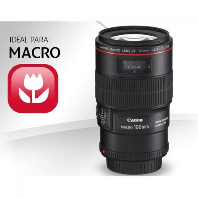 Objetivo Canon 100 mm f2.8 L IS USM Macro