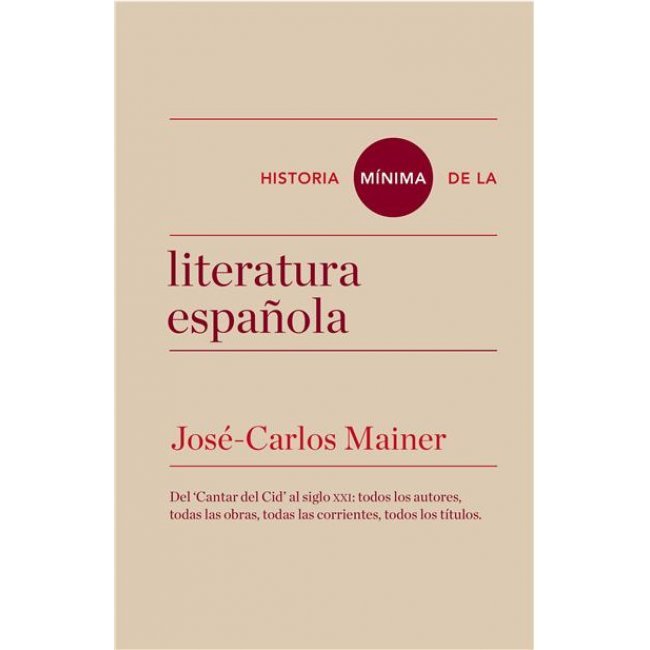 Historia mínima de la literatura española