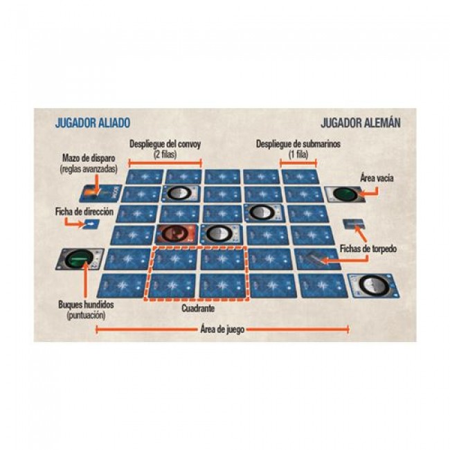 Juego de mesa Scope U-Boot
