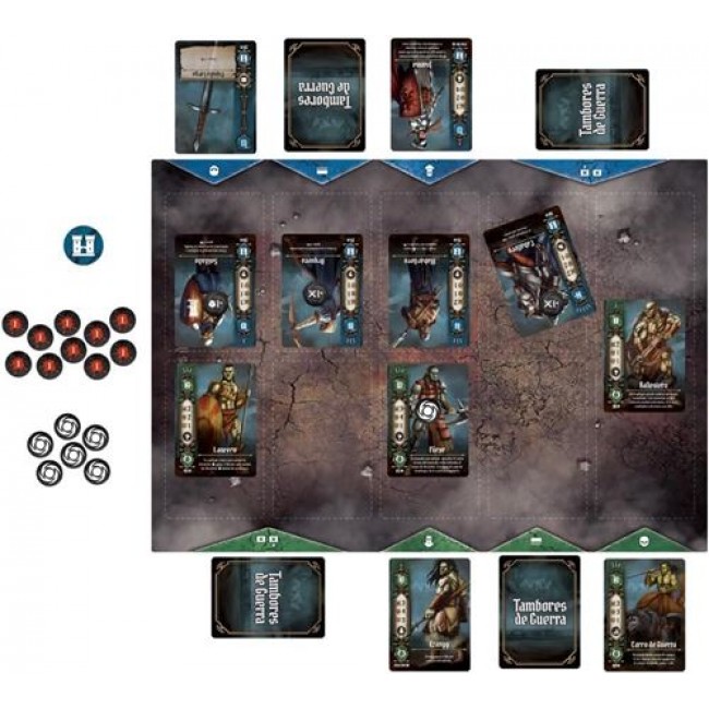 Juego de mesa Tambores de guerra. Enclave