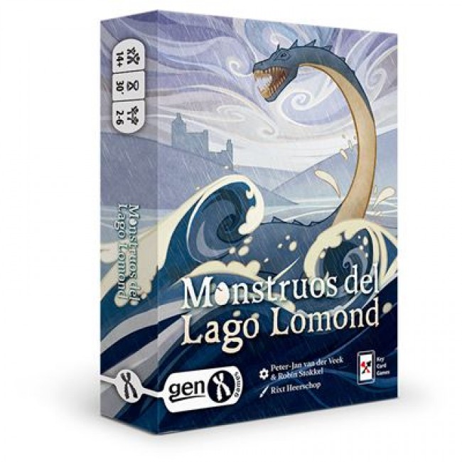 Juego de mesa Monstruos del Lago Lomond