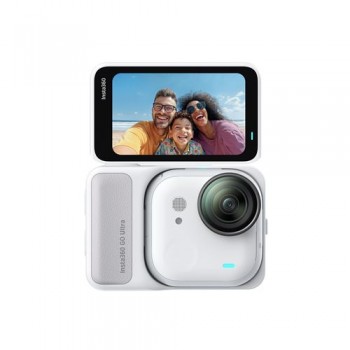 Videocámara deportiva Insta360 Go Ultra Standard Bundle Artic White