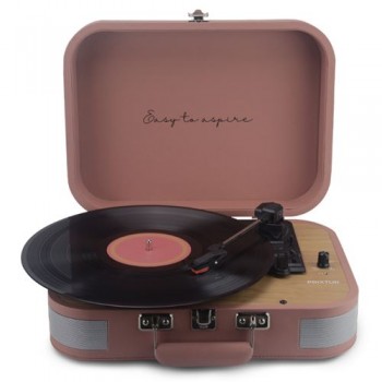 Tocadiscos Bluetooth Prixton VC600 Mousse de moca