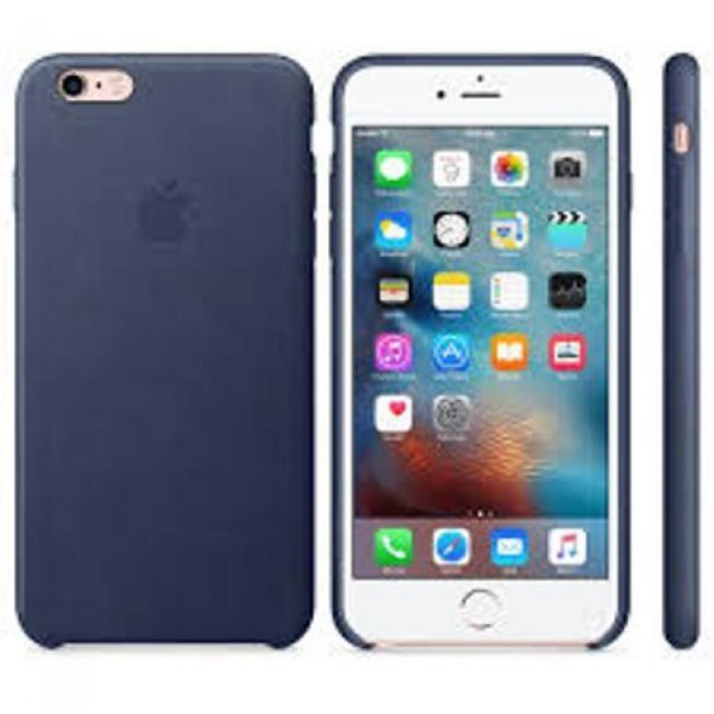 Apple iPhone 6s Plus Funda de piel midnight blue