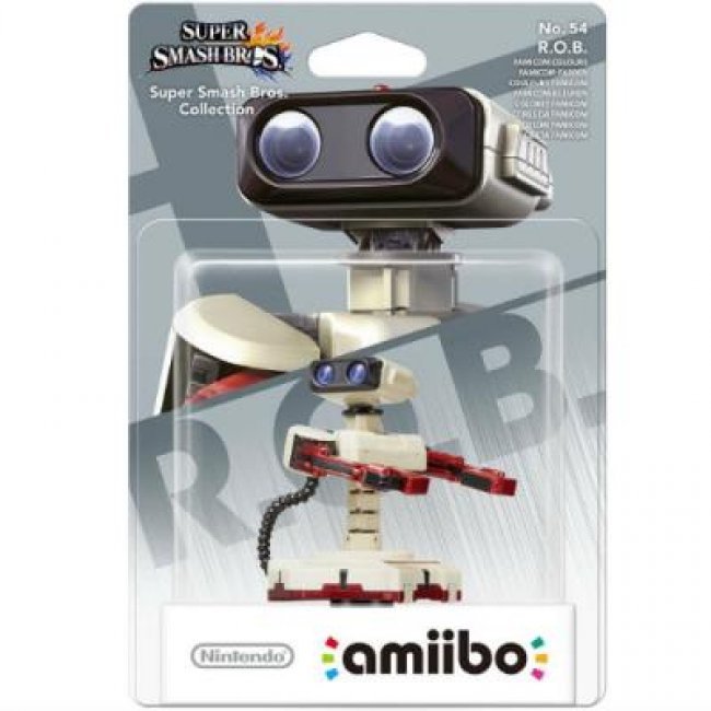 Figura Amiibo Super Smash Bross Famicom R.O.B