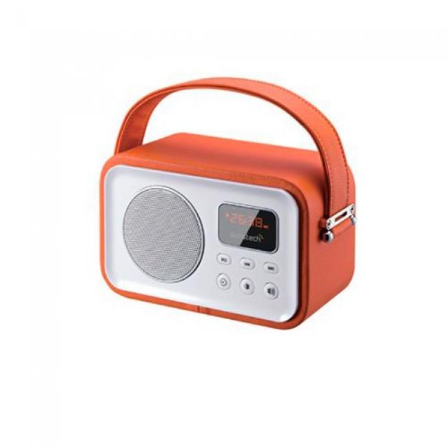 Radio Portátil Bluetooth Sunstech RPRBT450 Naranja