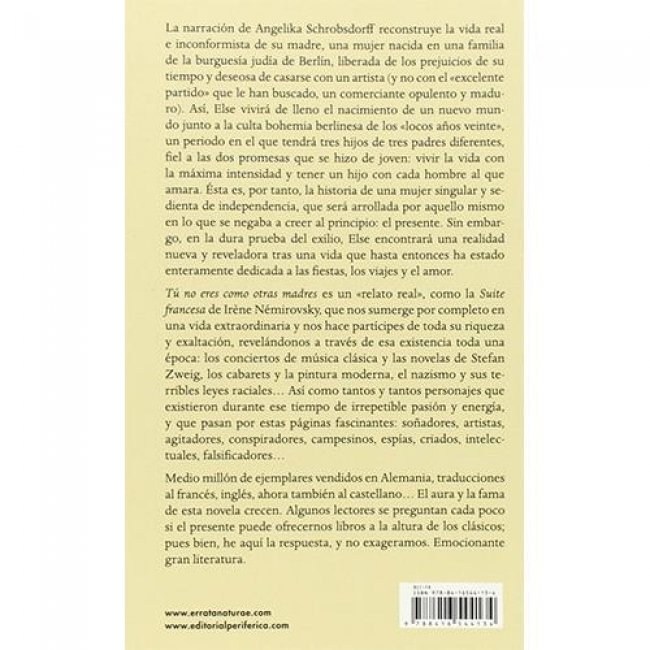 Tú no eres como otras madres