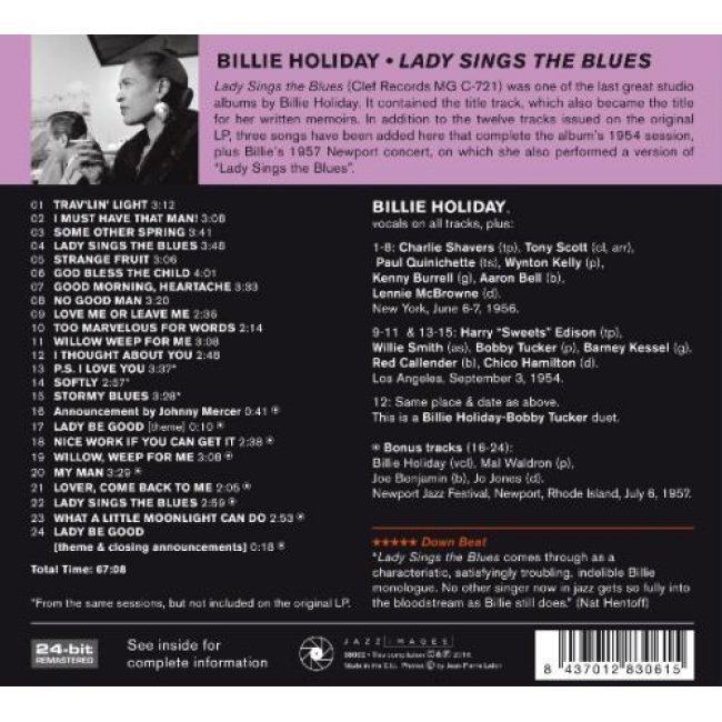 Lady sings the blues-billie holiday