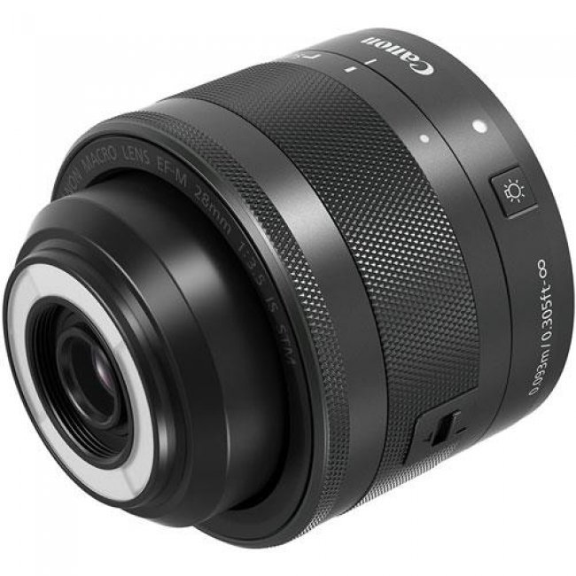 Objetivo Canon EF-M 28mm f3.5 Macro IS STM