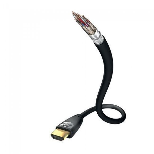 Cable  Inakustik Star HDMI/Ethernet 0,75 m