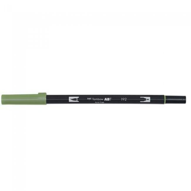 Rotulador Tombow pincel aspargus verde 192