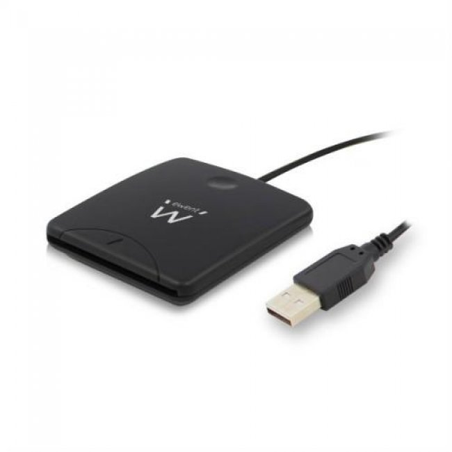 Lector de DNIe y tarjetas inteligentes Ewent EW1052 USB 2.0