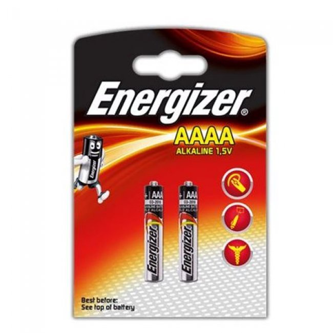 Pilas alcalinas Energizer E96 AAAA 1.5V