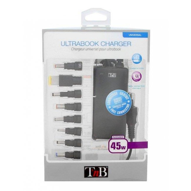 Cargador para Ultrabook T'nB 45W-19V