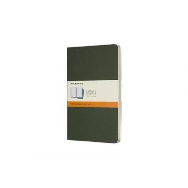 Moleskine Libreta Cahier rayada color verde myrtle