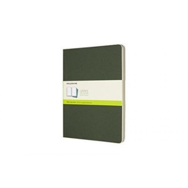 Moleskine Libreta Cahier XL lisa color verde myrtle