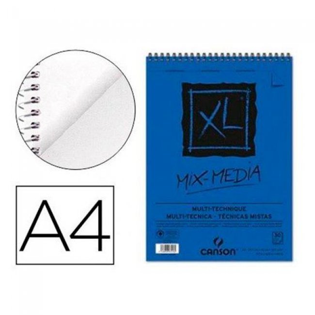 Canson xl-bloc 21x29 mix media te05