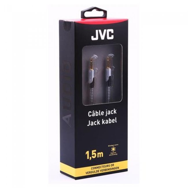 Cable Jack 3,5 mm JVC  Macho/Macho 1.5 m