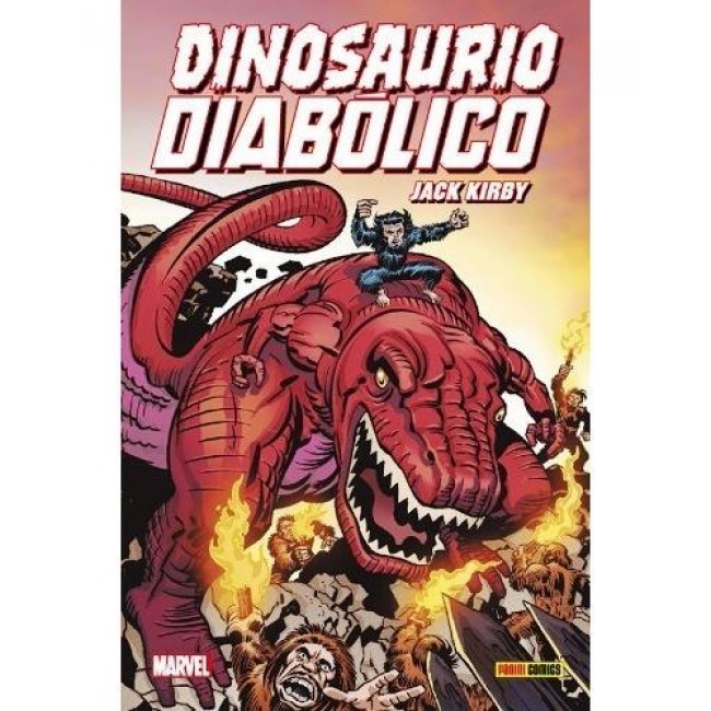 100% Marvel HC. Dinosaurio Diabólico de Jack Kirby