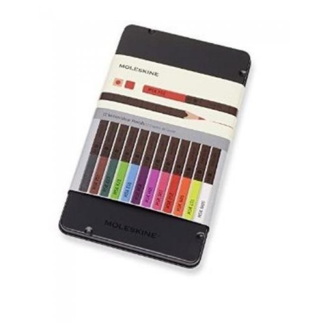 Moleskine 12 lápices color acuareable