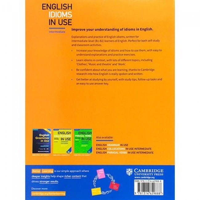 English Idioms In Use Intermediate Book With Answers