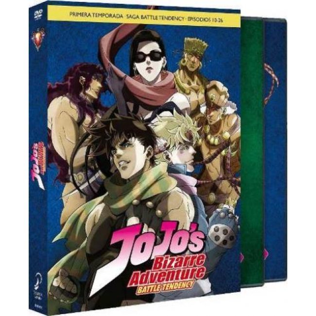Jojo's Bizarre Adventure. Battle Tendency  Temporada 1 Parte 2 - DVD