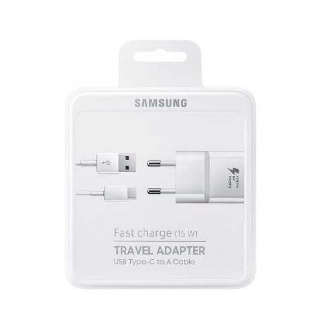Cargador Samsung TA20EWECGWW USB-C Blanco