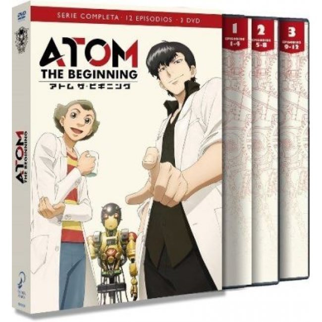 Atom The Beginning - Temporada 1 Ep 1-12 - DVD