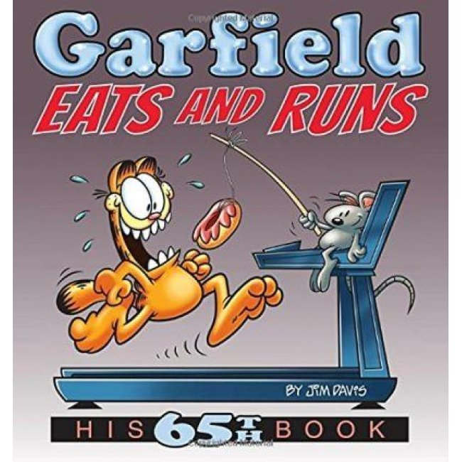 Garfield eats and runs