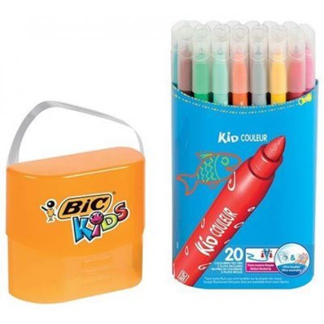 20 rotuladores para colorear Bic Kids