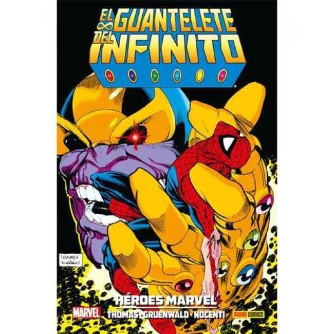 El Guantelete del Infinito 5 Héroes Marvel