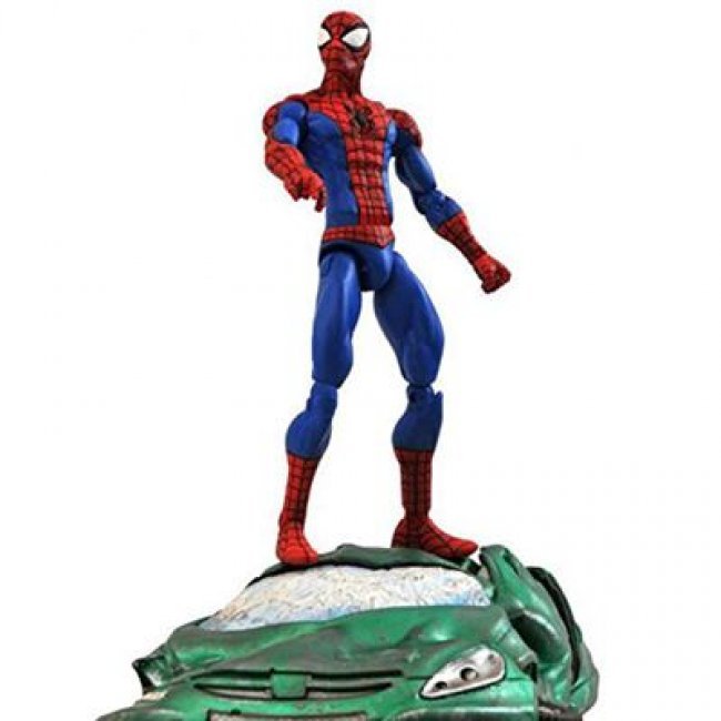 Figura Diamond Marvel Select Spiderman 18cm