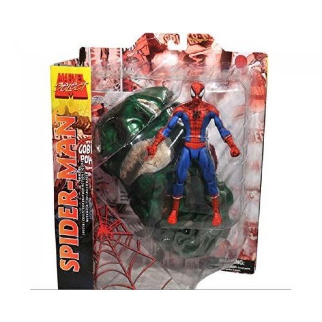 Figura Diamond Marvel Select Spiderman 18cm