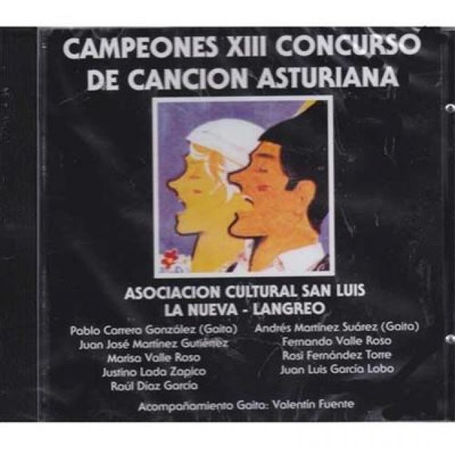 Campeones XIII concurso de la nueva canción asturiana