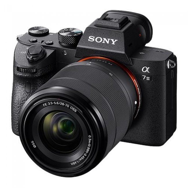 Cámara EVIL Sony A7 III + 28-70 mm Negro