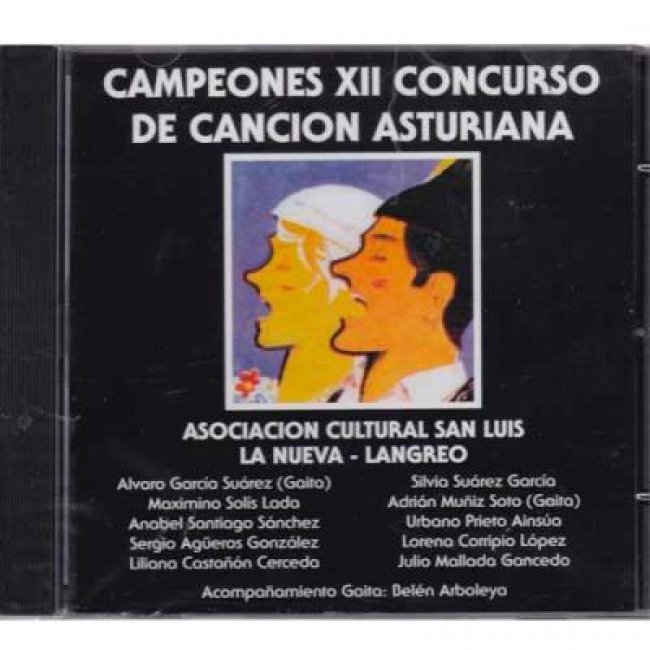 Campeones XII concurso canción asturiana