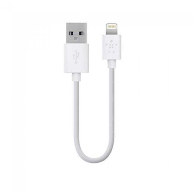 Cable Belkin Mixit Lightning a USB Blanco 15cm 