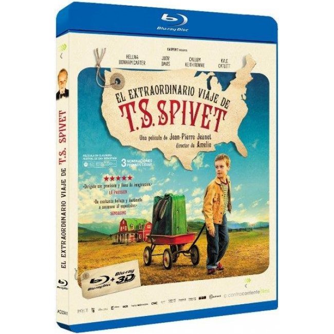 El Extraordinario Viaje de T.S. Spivet [Formato Blu-ray) + 3D