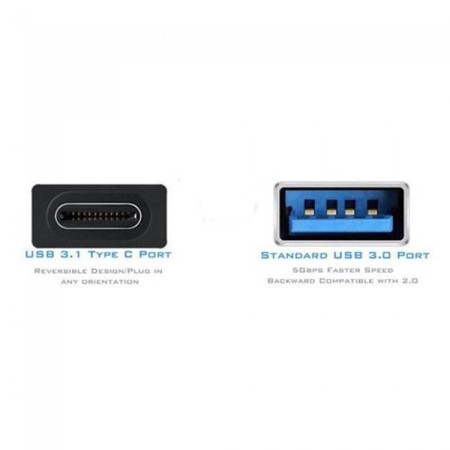 Adaptador SilverHT USB-C a USB3.0