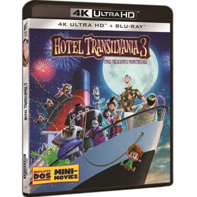 Hotel Transilvania 3: Unas vacaciones monstruosas - UHD + Blu-Ray