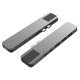 Adaptador Hub HyperDrive Net 6 en 2 para MacBook Pro 13