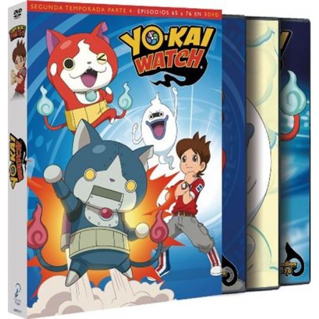 Yo-Kai Watch - Temporada 2 Parte 4 Episodios 65 a 76 - DVD