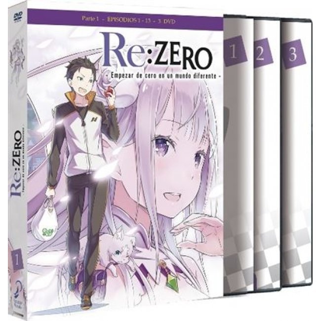 Re: Zero  - Parte  1 Episodios 1 a 13 - DVD