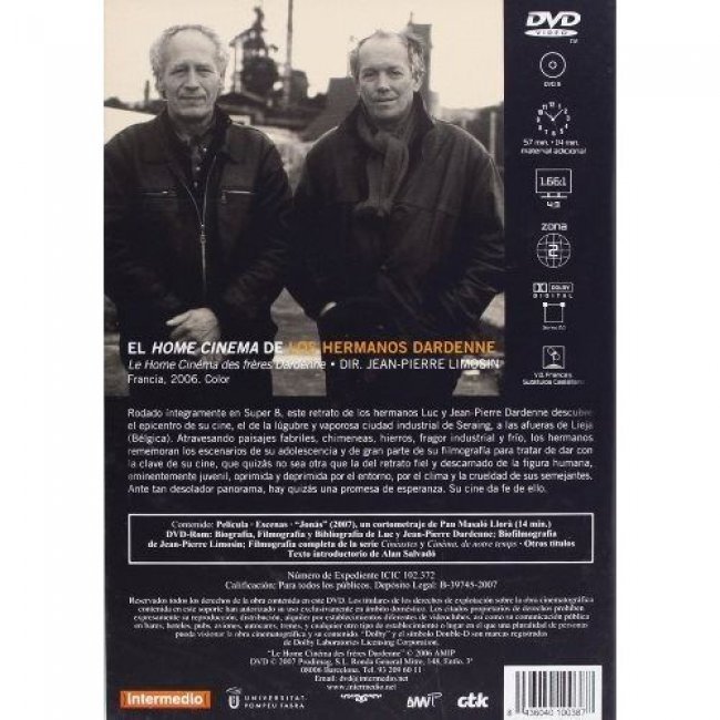 El home cinema de los hermanos Dardenne V.O.S. - DVD