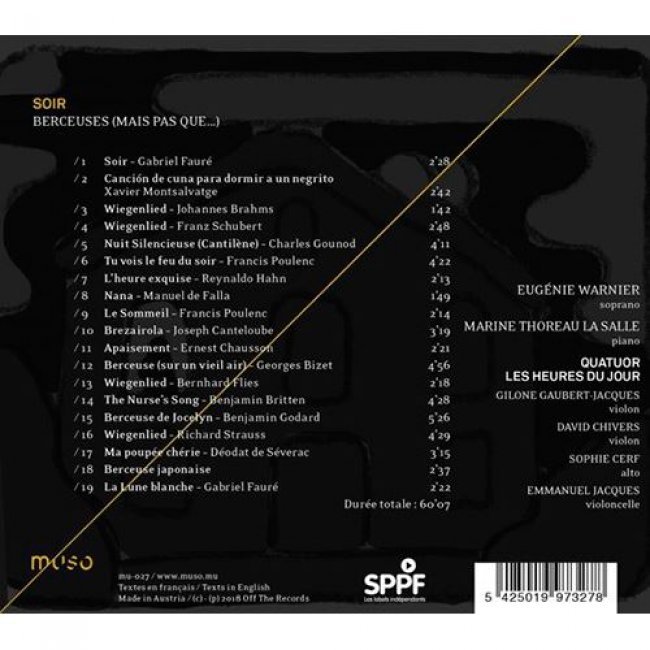 Soir - berceuses (mais pa