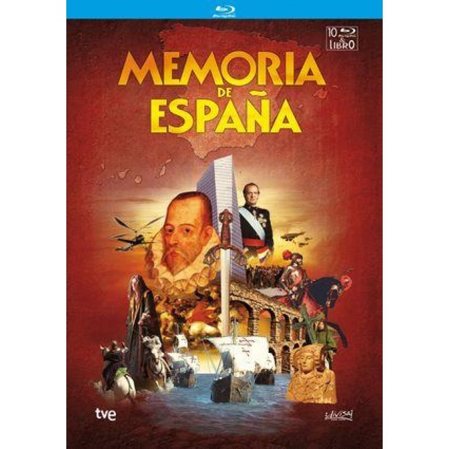 Pack Memoria de España (Formato Blu-Ray) + Libro
