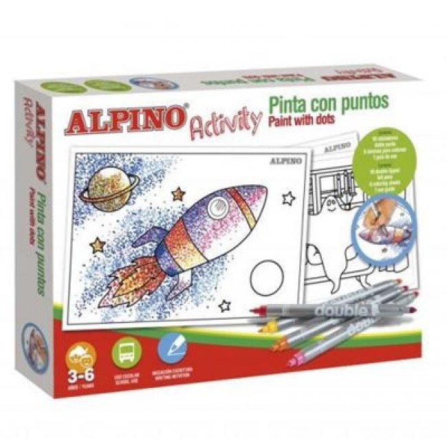 Alpino activity - Pinto con puntos