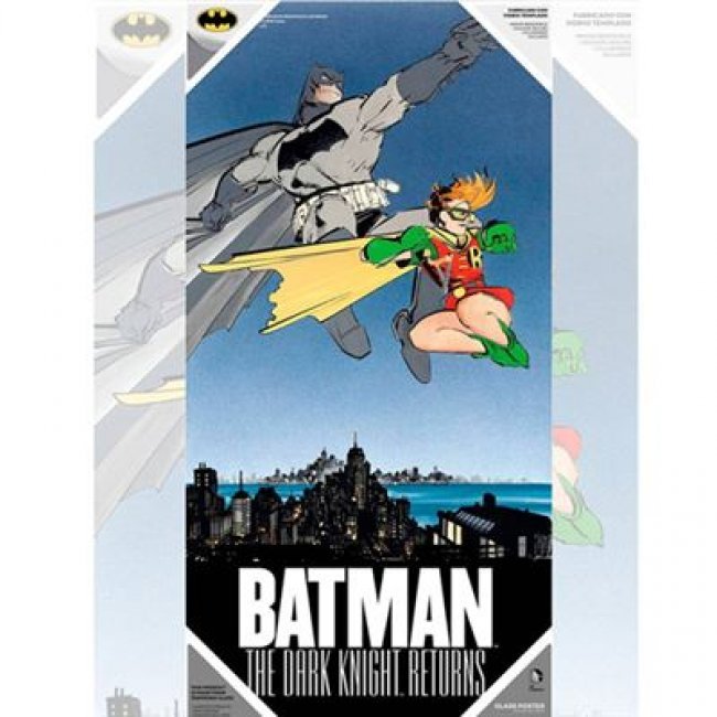 Póster de vidrio DC Batman & Robin - The dark night returns