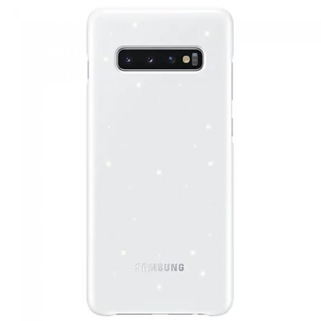 Funda Samsung LED Cover Blanco para Galaxy S10+ 